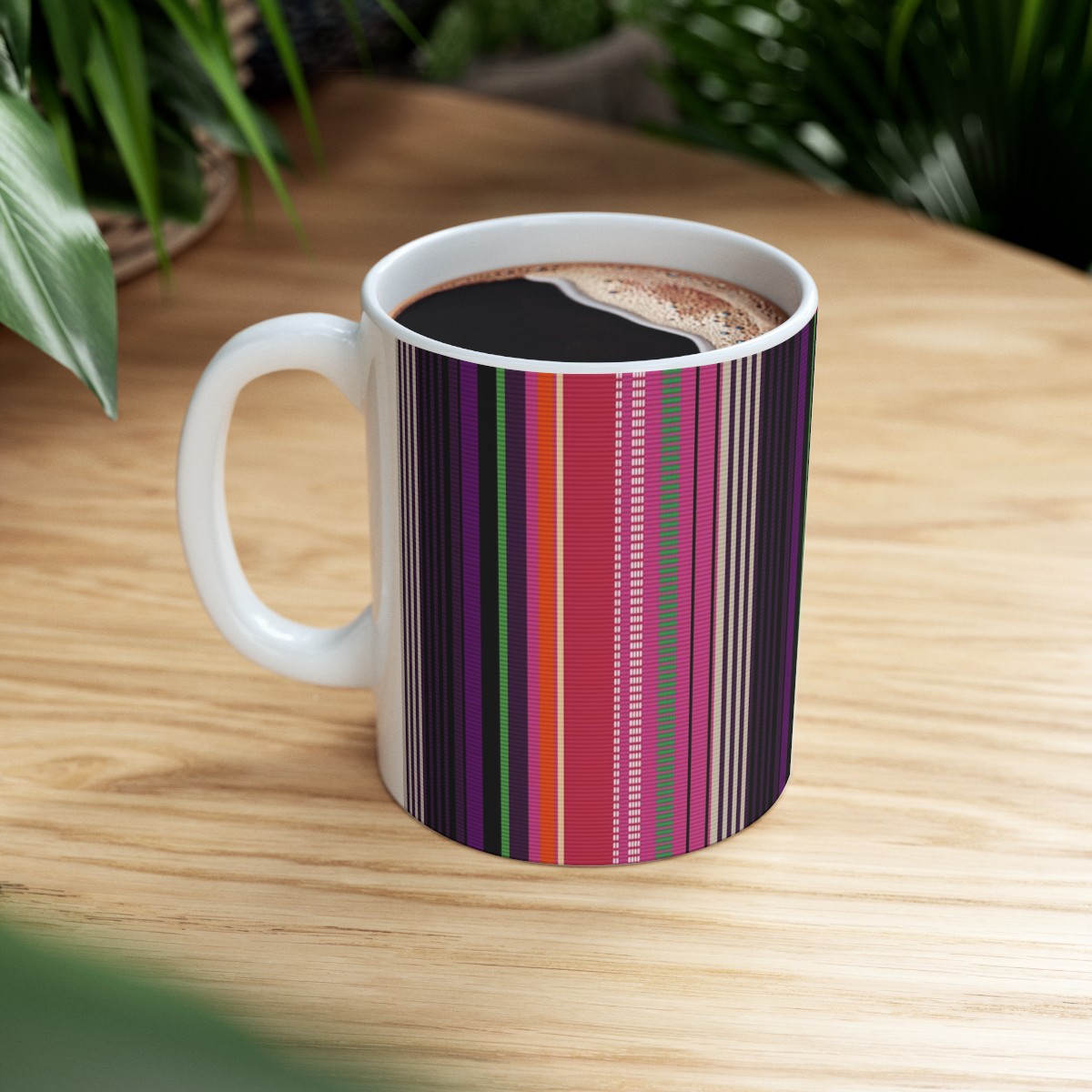 Ceramic Mug Colorful Stripes product thumbnail image