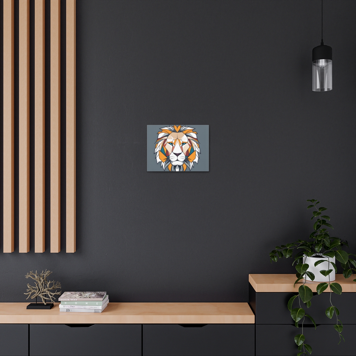 Canvas Gallery Wraps Brown Lion product thumbnail image