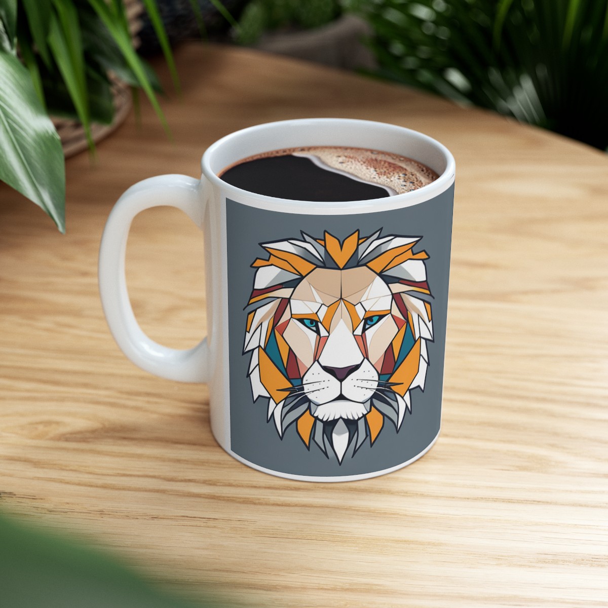 Ceramic Mug Brown Lion product thumbnail image