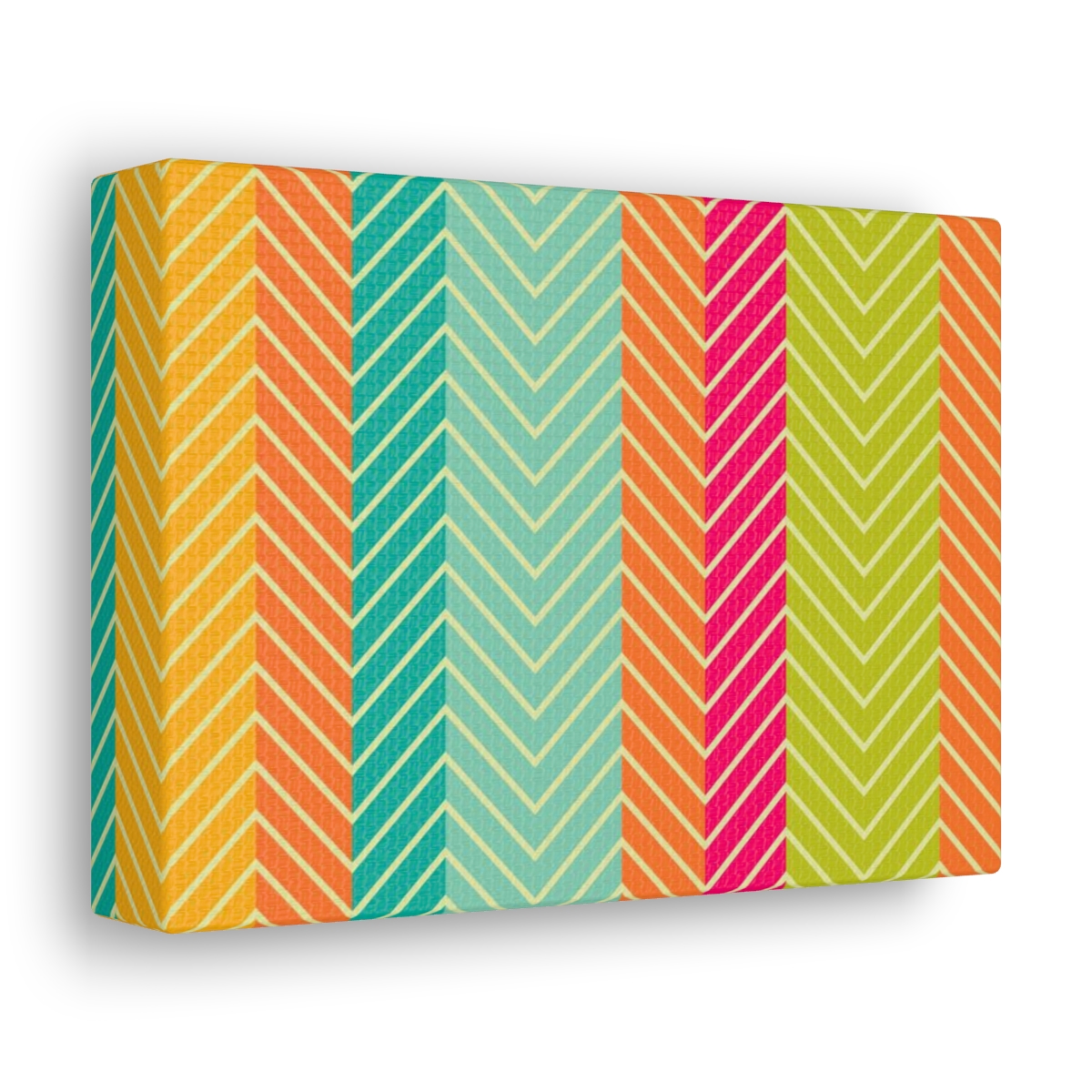 Canvas Gallery Wraps Green Stripes product thumbnail image