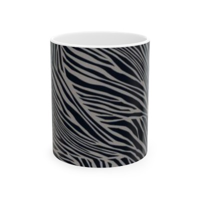 Ceramic Mug Black Gray