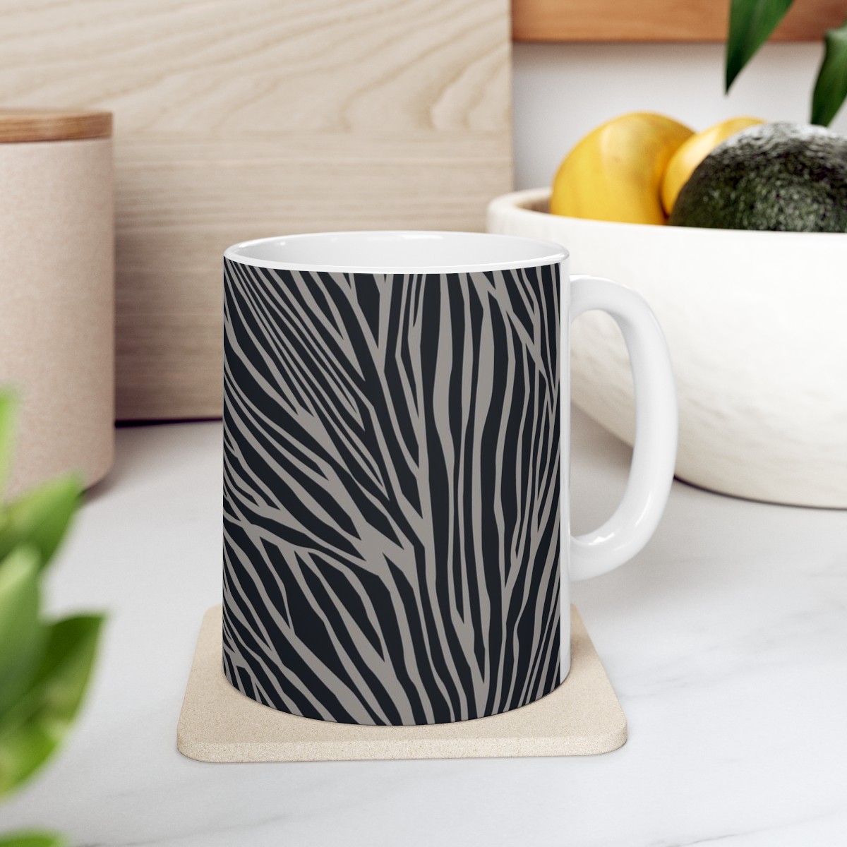 Ceramic Mug Black Gray product thumbnail image