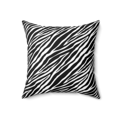 Square Pillows Black Gray