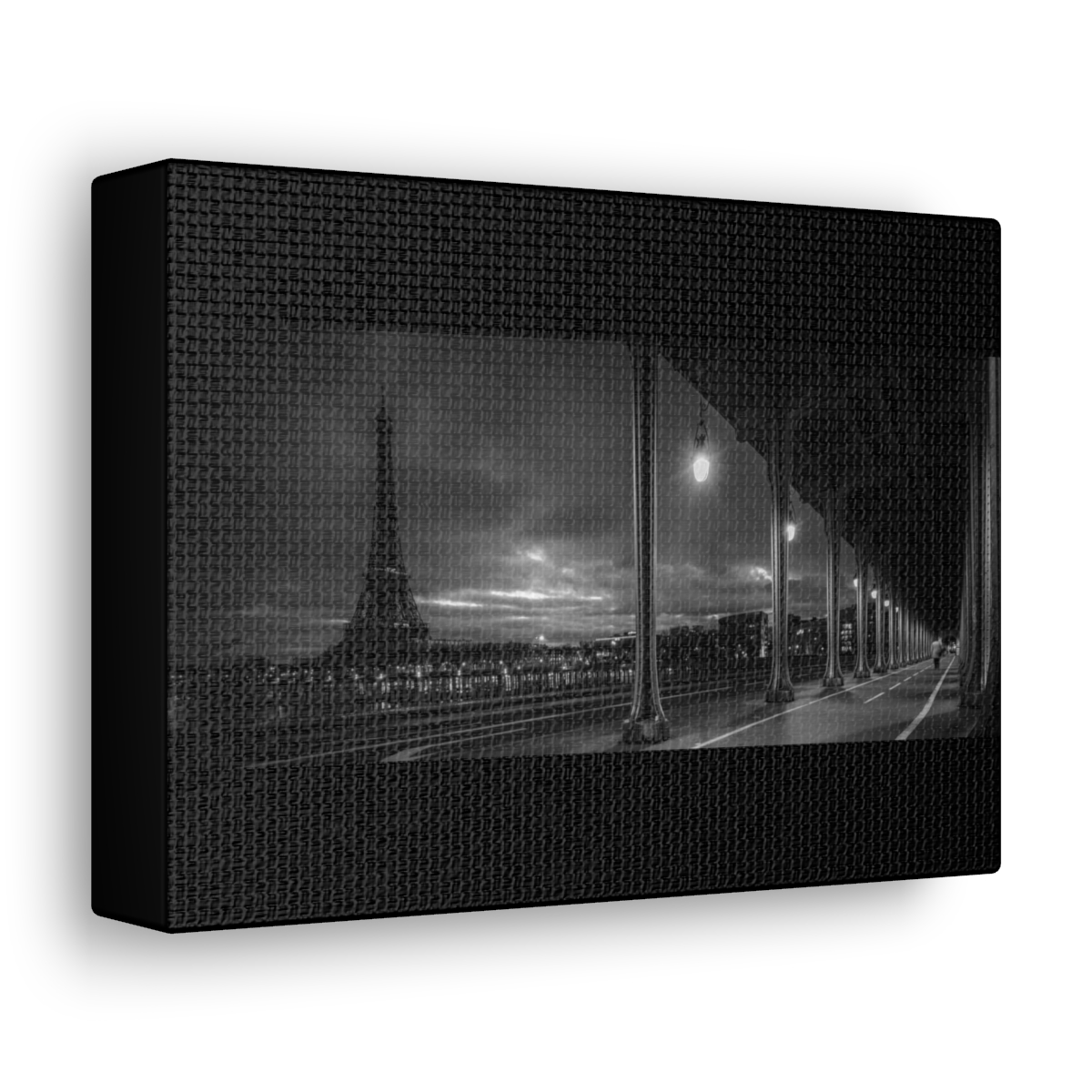 Canvas Gallery Wraps Eiffel Tower at Night product thumbnail image