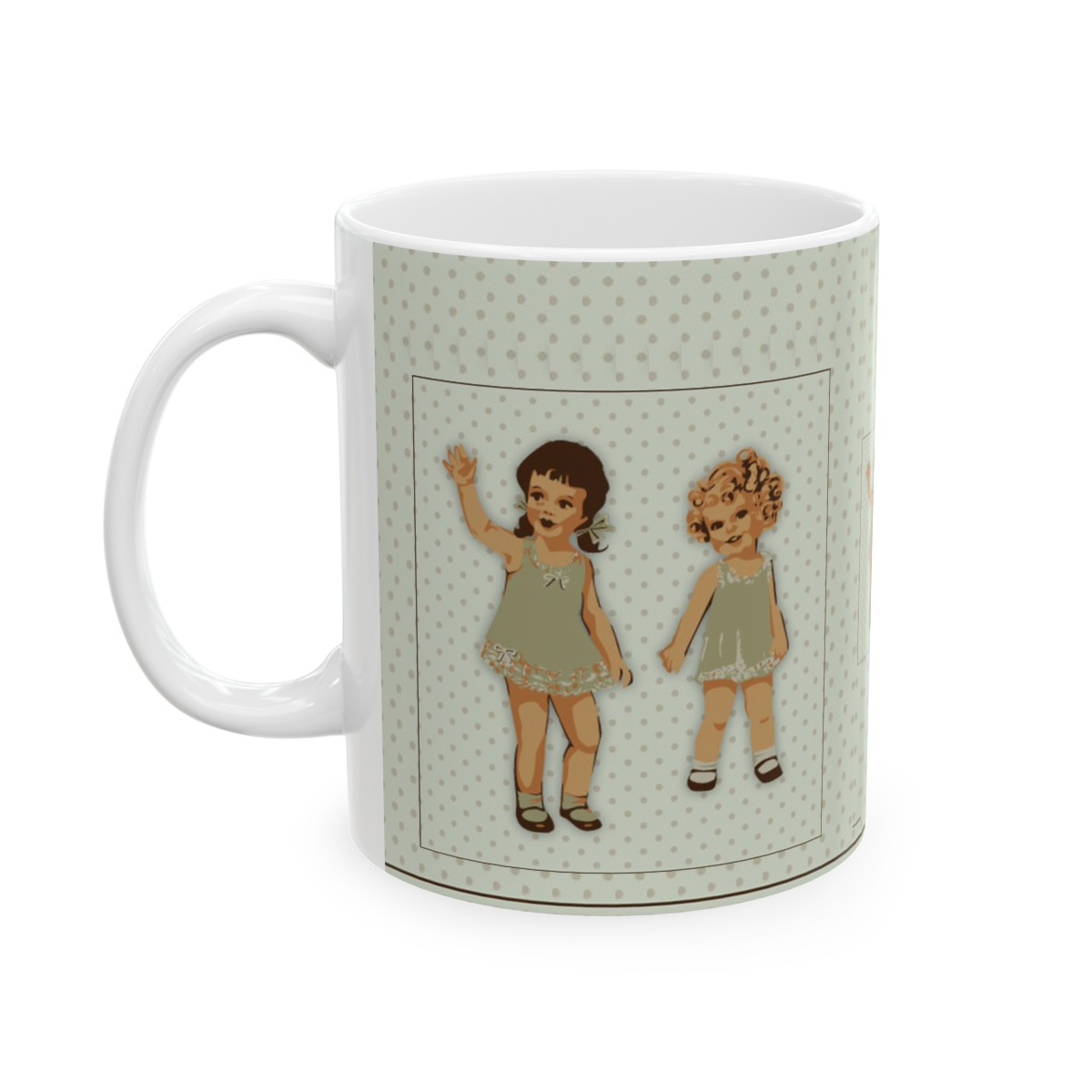 Ceramic Mug Vintage Girls product thumbnail image
