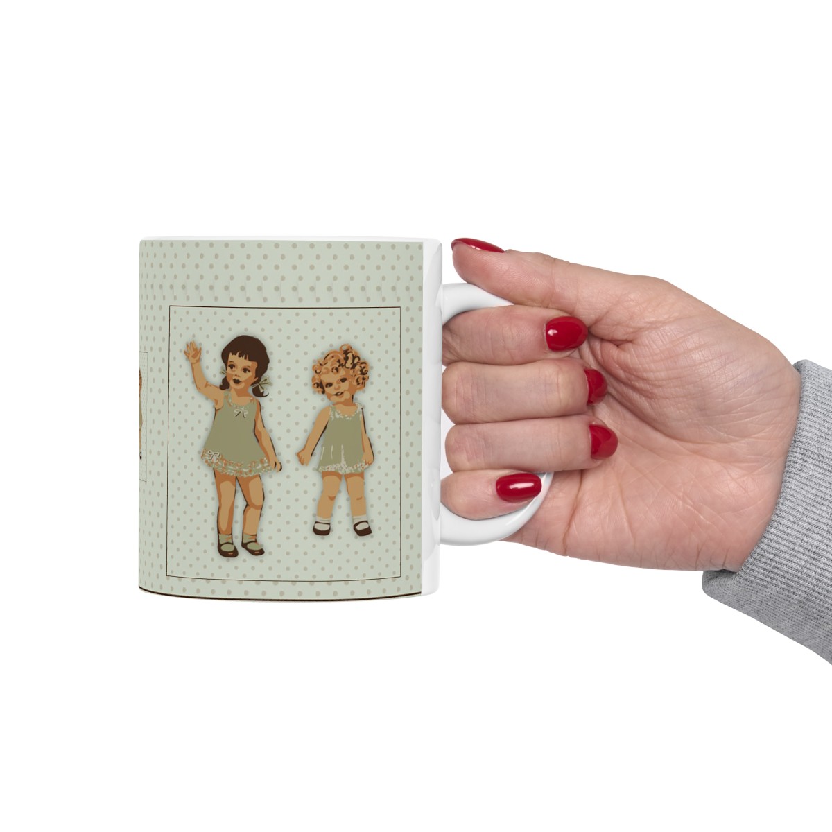 Ceramic Mug Vintage Girls product thumbnail image