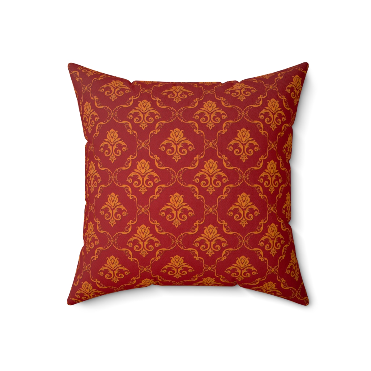 Square Pillows Red Gold Floral product thumbnail image