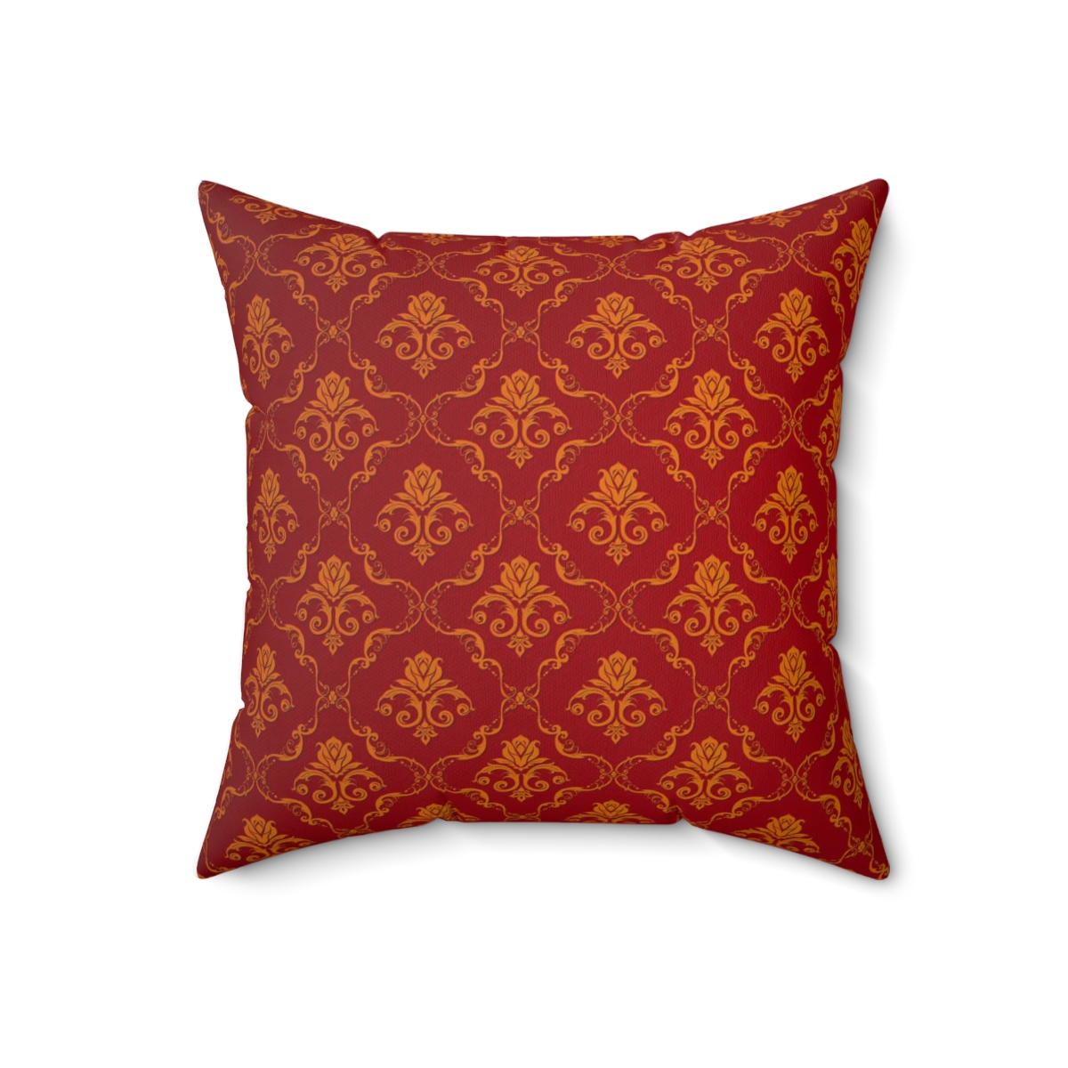 Square Pillows Red Gold Floral product thumbnail image