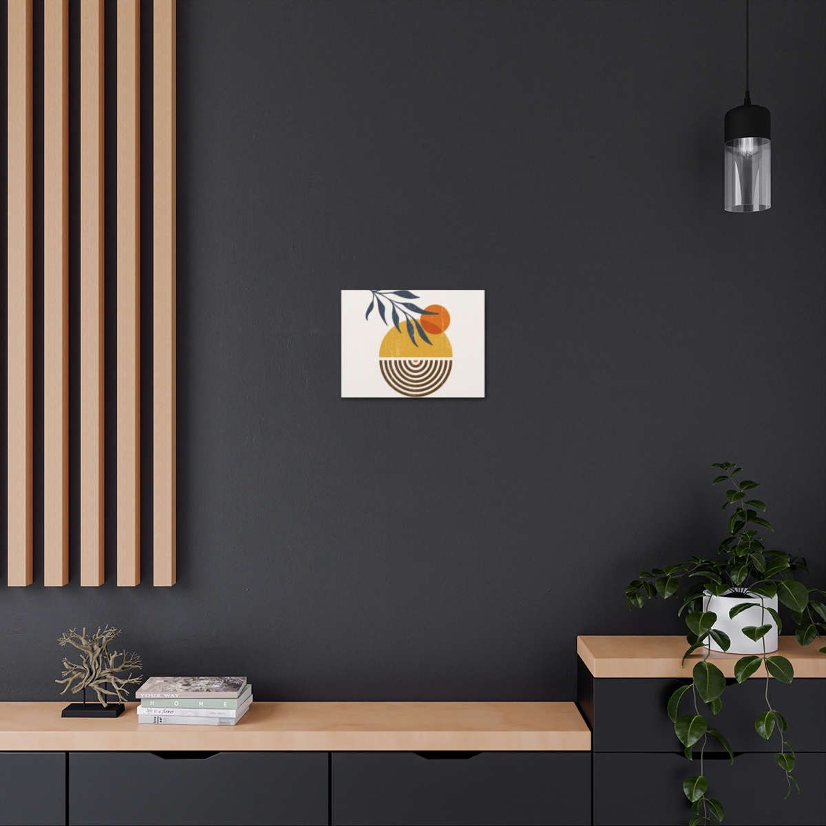 Canvas Gallery Wraps Brown Stripes product thumbnail image