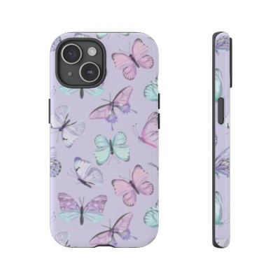 Phone Cases Purple Butterflies