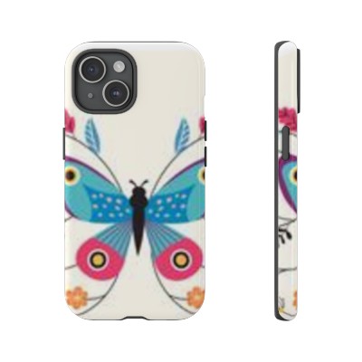 Phone Cases Butterfly and Flowers