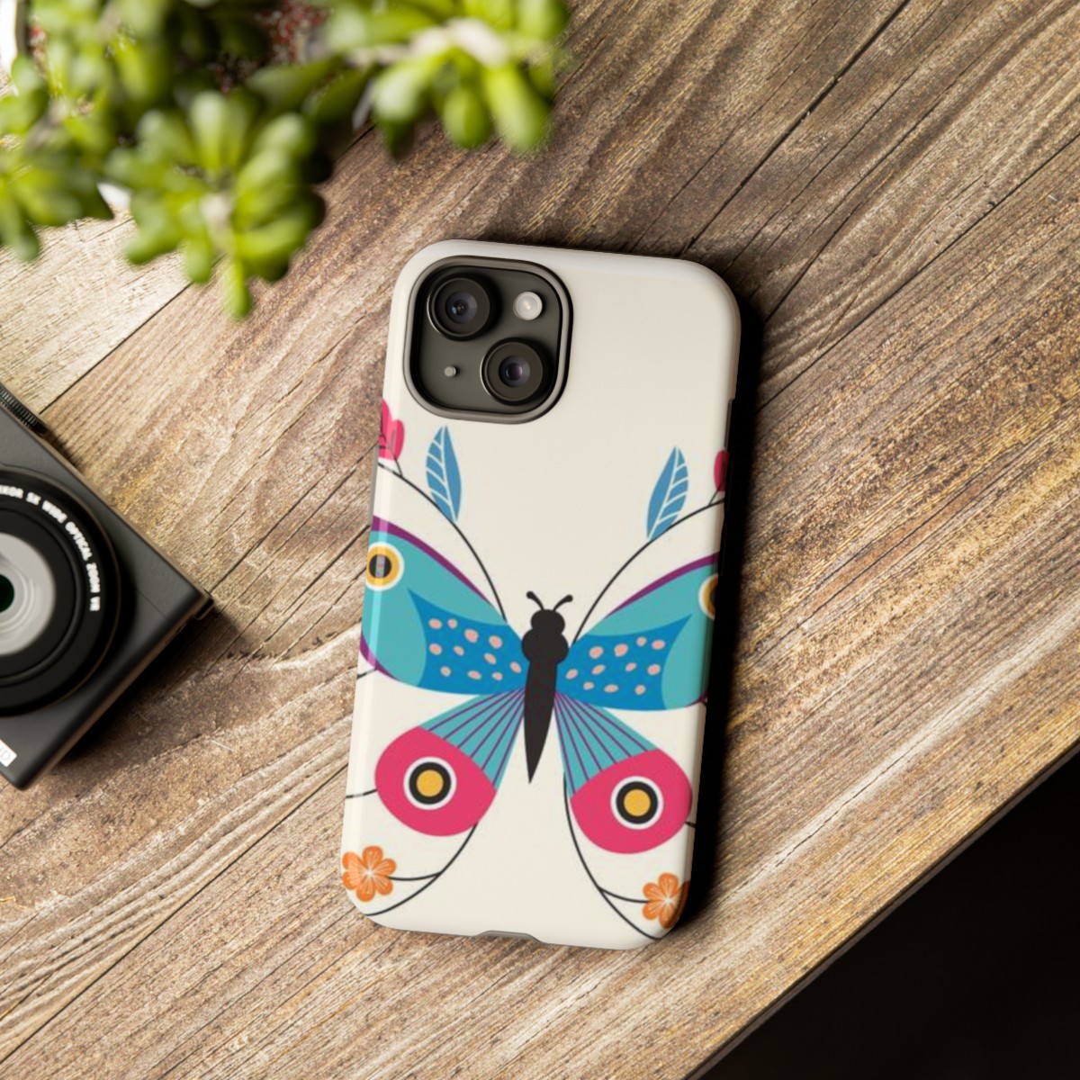 Phone Cases Butterfly and Flowers product thumbnail image