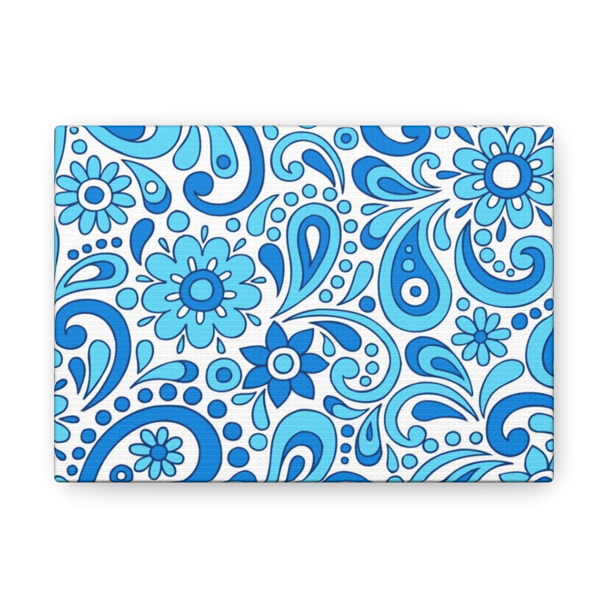Canvas Gallery Wraps Blue Paisley product thumbnail image