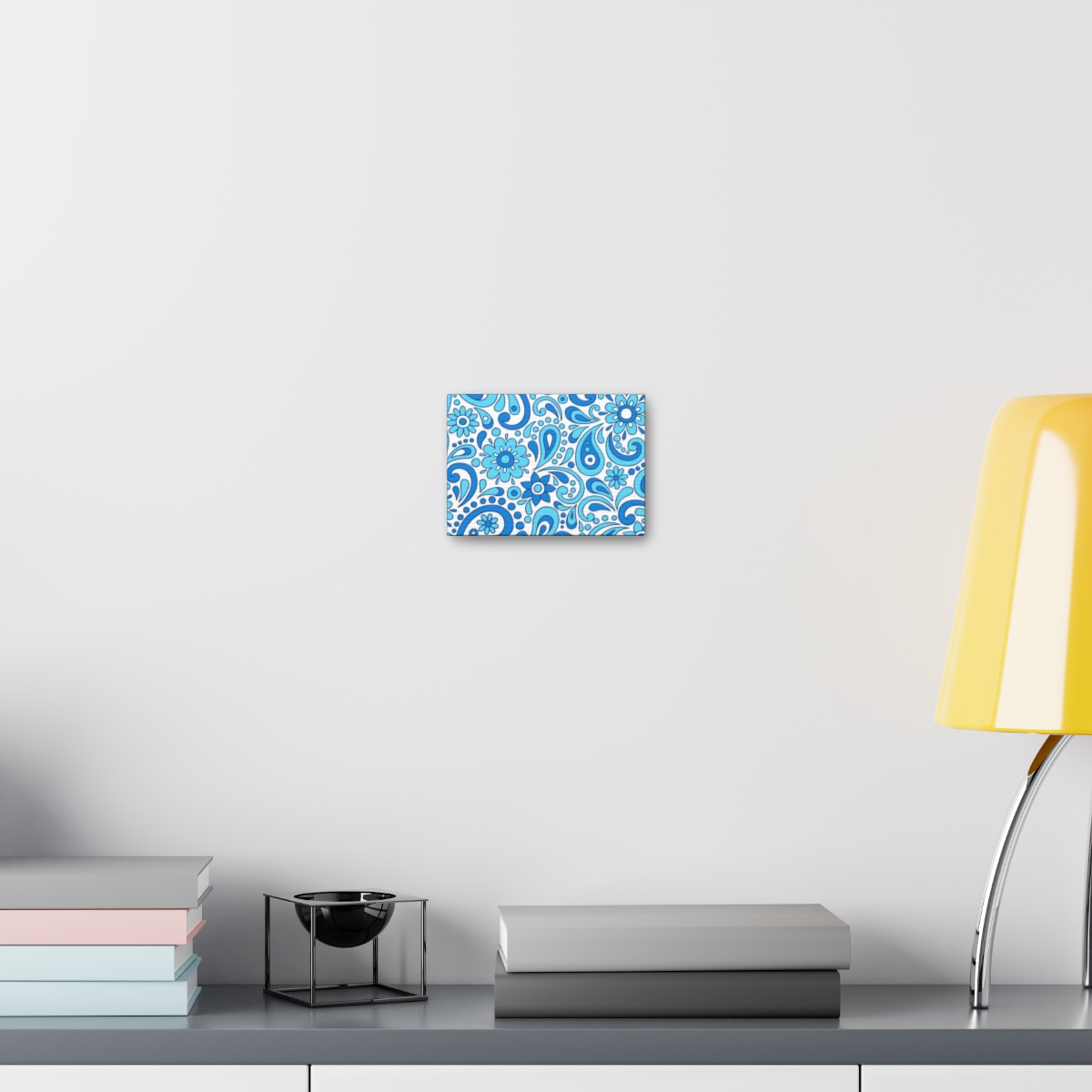 Canvas Gallery Wraps Blue Paisley product thumbnail image