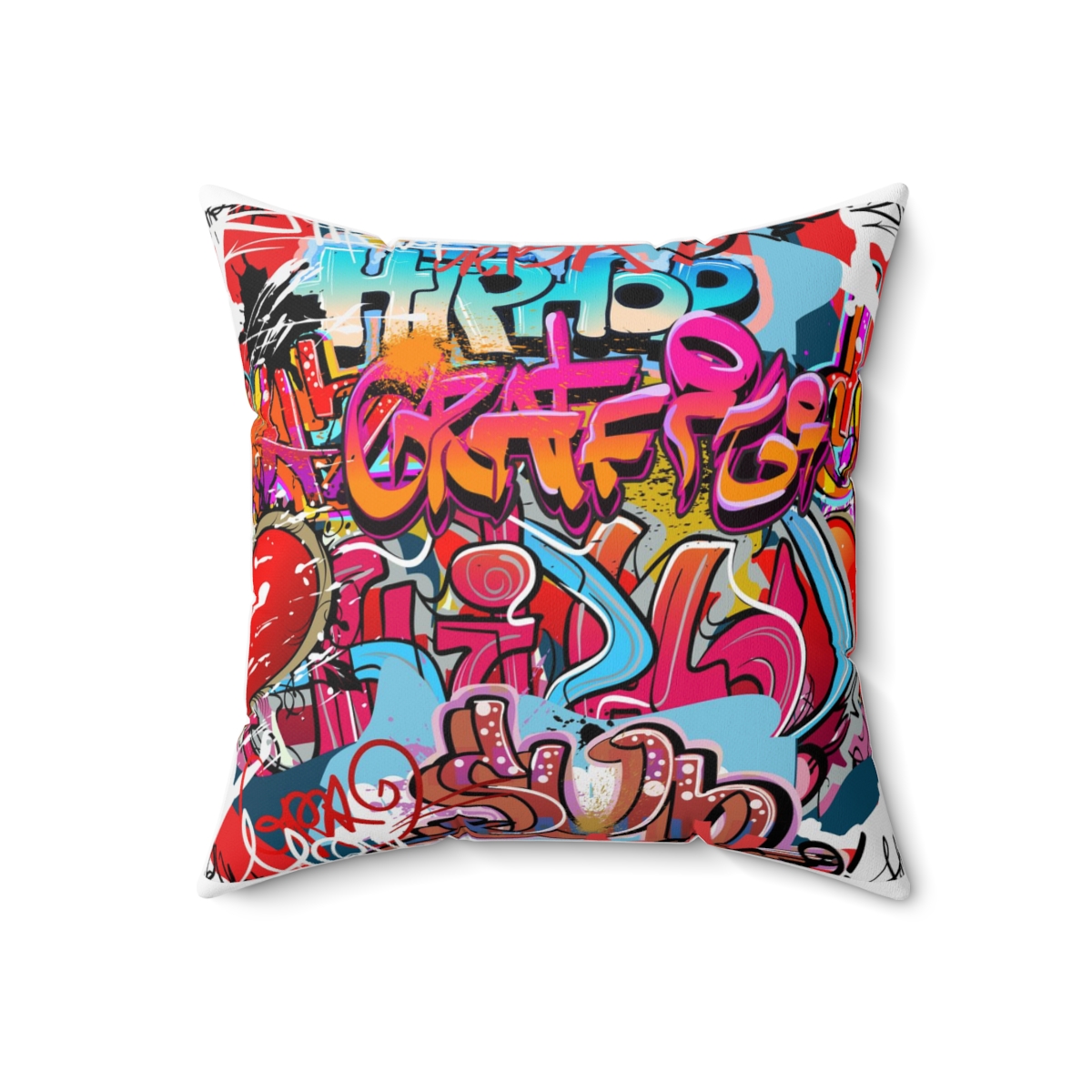 Square Pillows Graffiti Hip Hop product thumbnail image