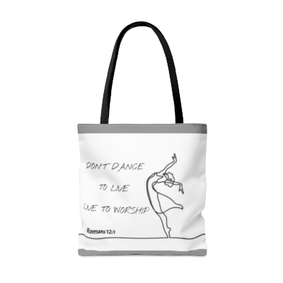 Don't Dance to Live - Tote Bag (AOP)