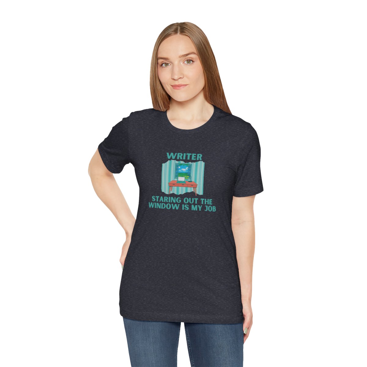 Funny Writer Tee - Staring Out the Window is My Job product thumbnail image