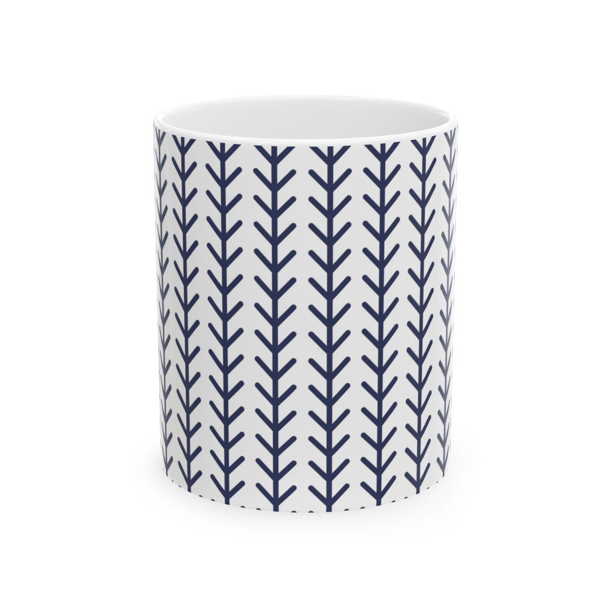 Ceramic Mug Blue Lines product thumbnail image