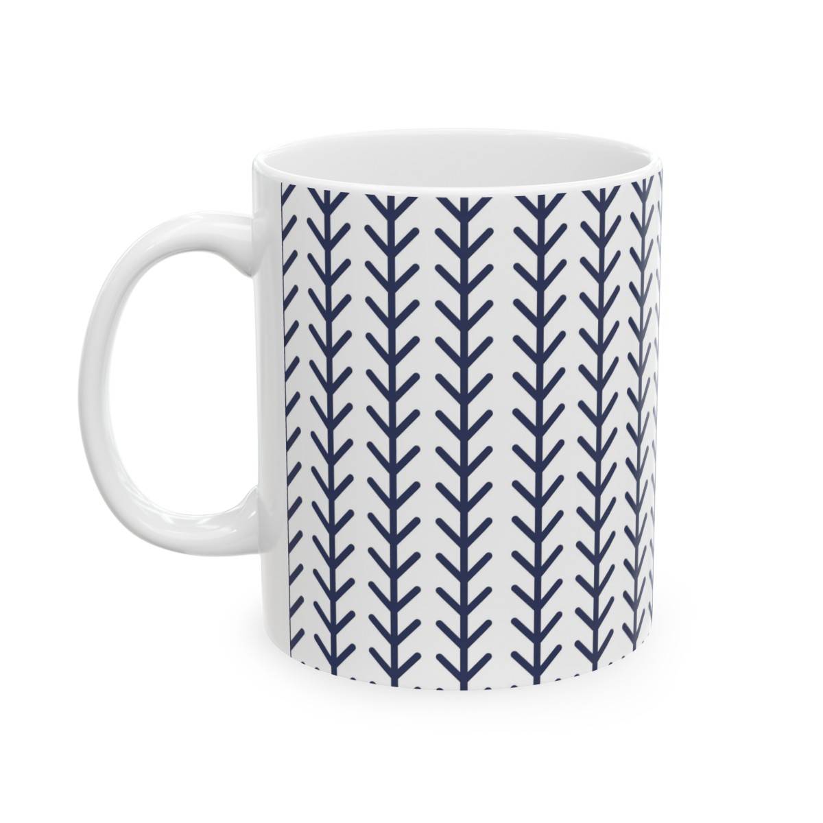 Ceramic Mug Blue Lines product thumbnail image