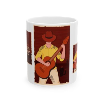 Ceramic Mug Country Music