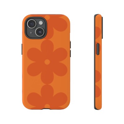 Phone Cases Orange Flowers