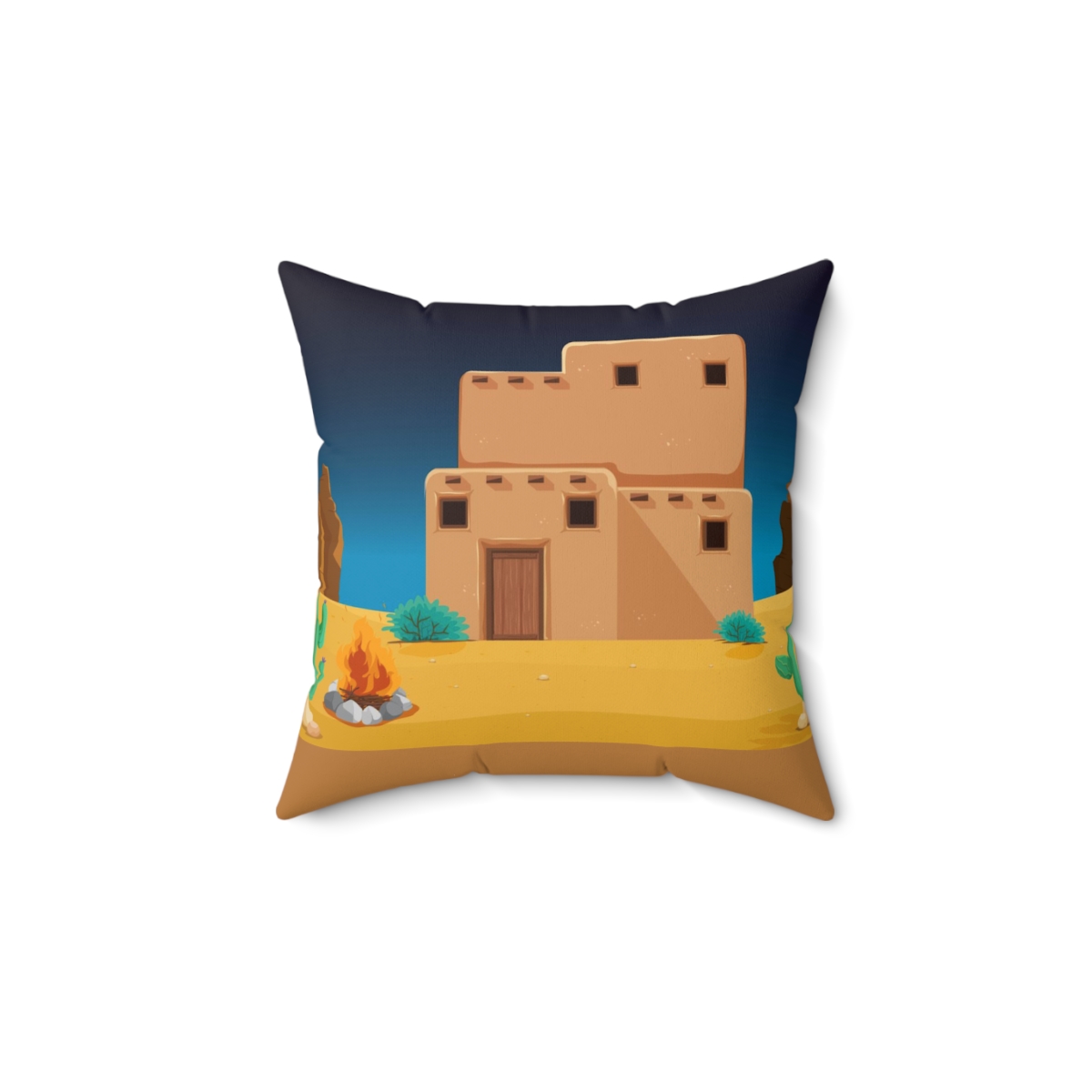 Square Pillows Brown House product thumbnail image