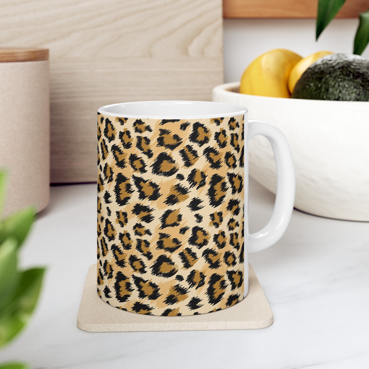 Ceramic Mug  Brown Leopard product thumbnail image
