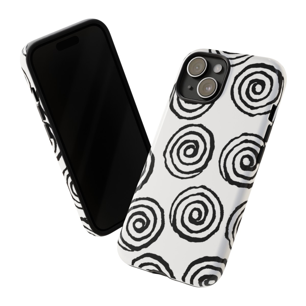 Phone Cases Black Spiral product thumbnail image