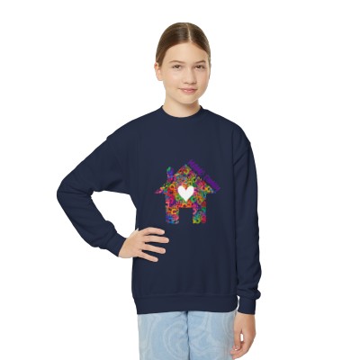 Home - Youth Crewneck Sweatshirt