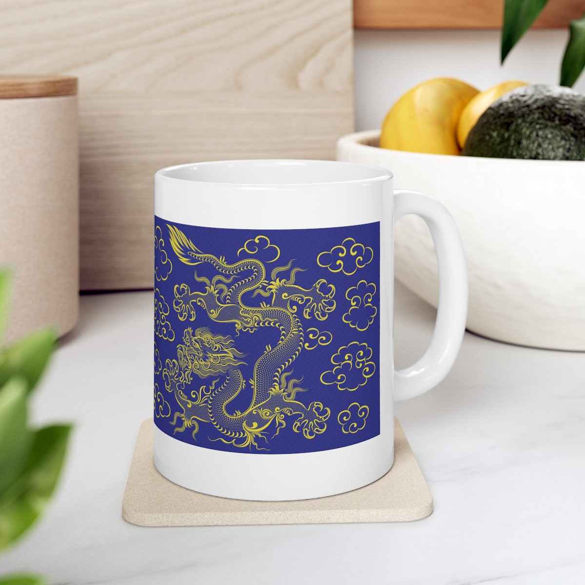 Ceramic Mug Gold Dragon product thumbnail image