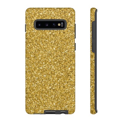 Phone Cases Gold Glitter
