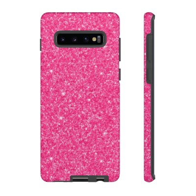 Phone Cases Pink Glitter