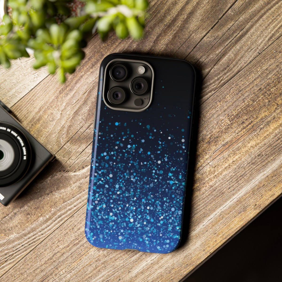 Phone Cases Blue Glitter product thumbnail image