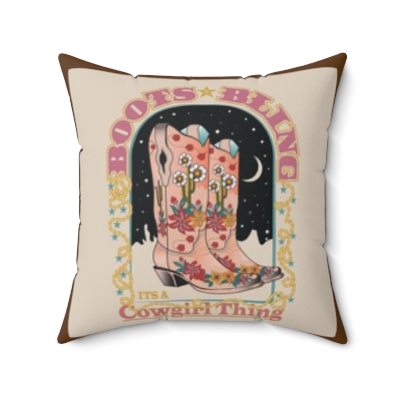 Square Pillows Cowgirl Bling