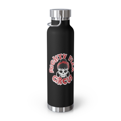 Copper Vacuum Insulated Bottle, 22oz Skull Logo