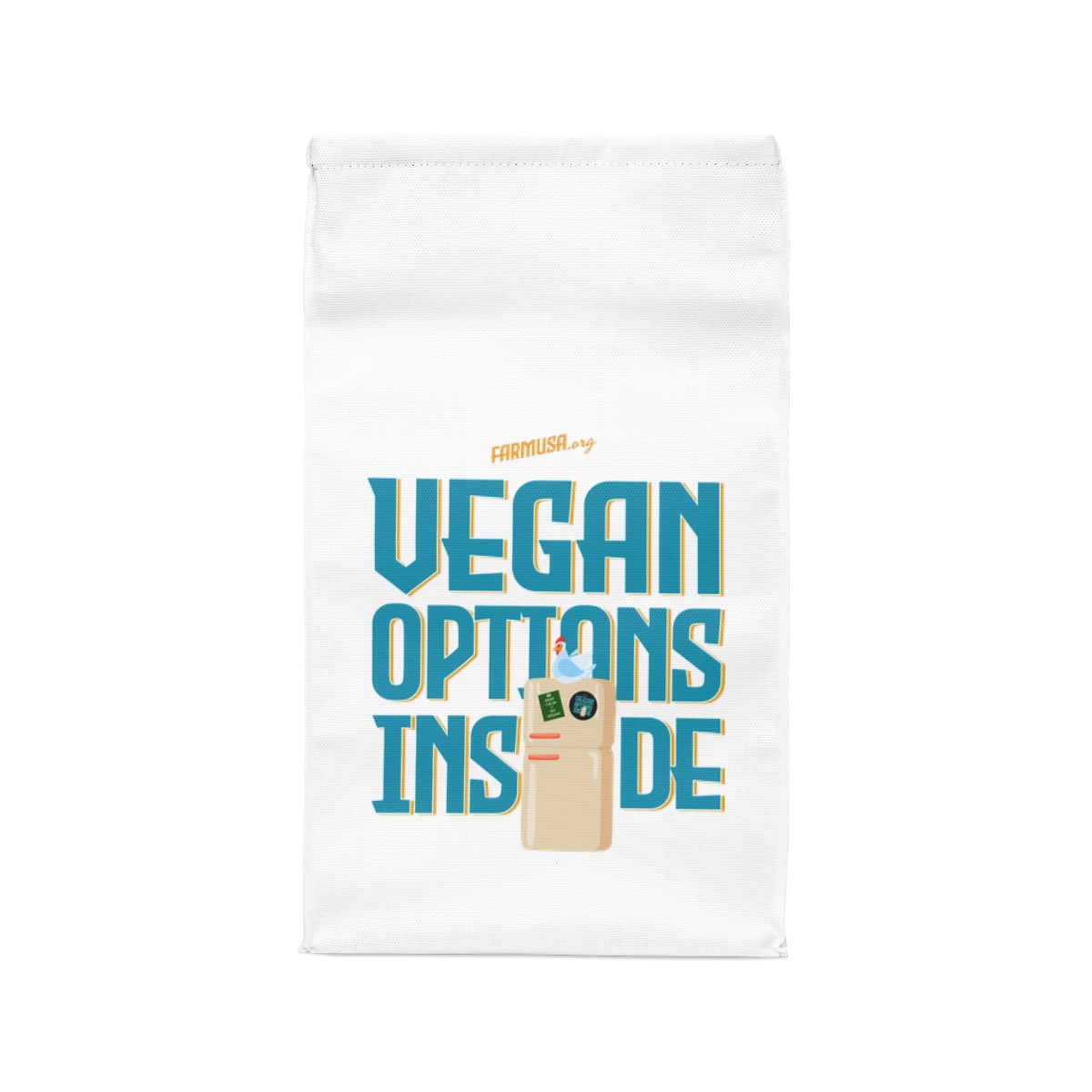 Vegan Options Polyester Lunch Bag product thumbnail image
