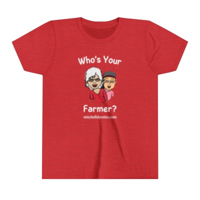 Who's Your Farmer Youth Short Sleeve Tee S-XL
