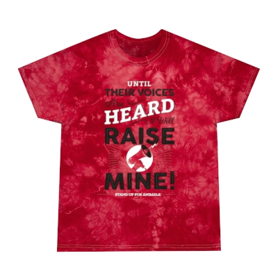 Until Their Voices Are Heard: Tie-Dye Tee, Crystal