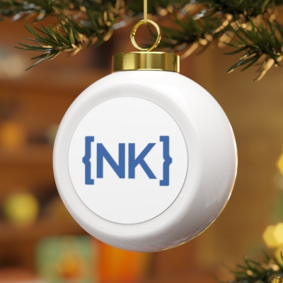 Nested Knowledge - Christmas Ball Ornament