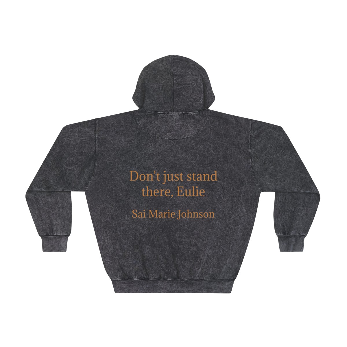 DANCE WITH DARKNESS Unisex Mineral Wash Hoodie product thumbnail image