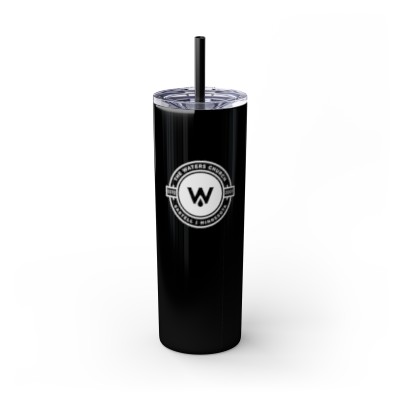 The Water Church - Skinny Tumbler with Straw, 20oz