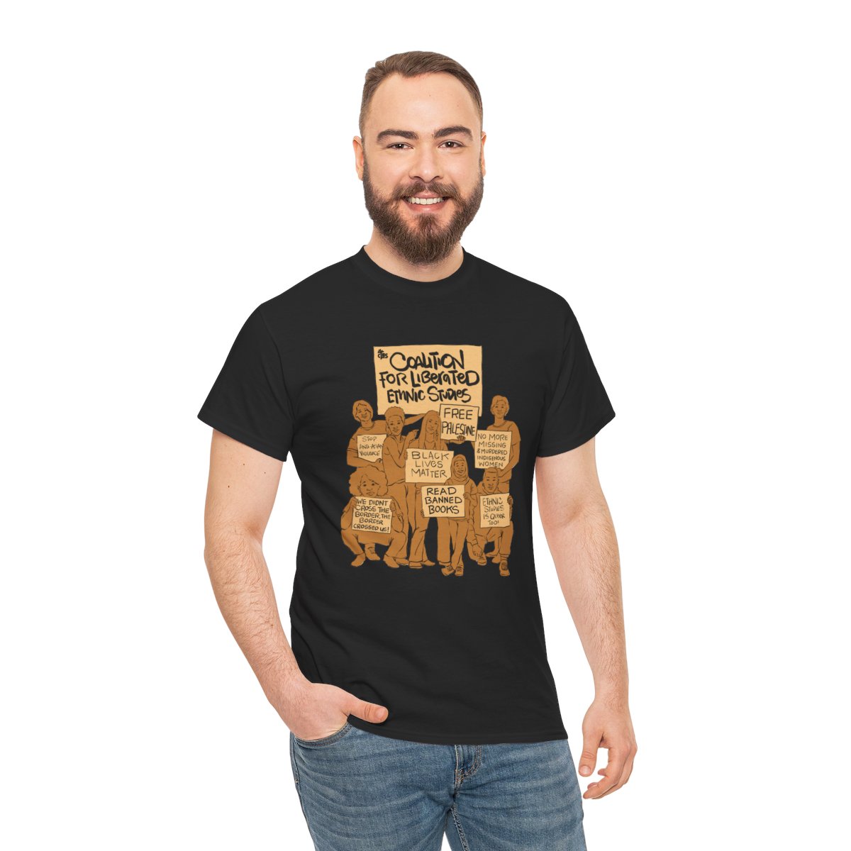 Coalition for Liberated Ethnic Studies Graphic Tee in Collaboration with Robert Liu-Trujillo product thumbnail image