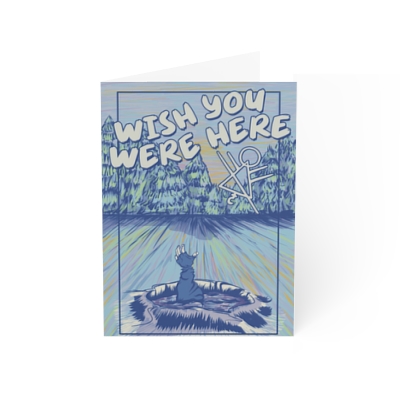 Wish you were here Greeting Cards (1, 10, 30, and 50pcs)