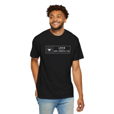 The Waters - Love God | People | Life - T-shirt Comfort Colors