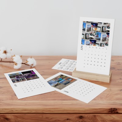 Ring in 2024 with this Route 66 Desk Top Calendar 
