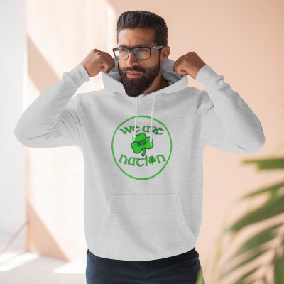 We Are ND Nation Logo, Unisex Premium Pullover Hoodie