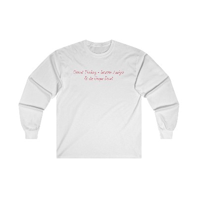 Critical Thinking•Intuitive Analysis•Unique Detail SSF Ultra Cotton Long Sleeve Tee