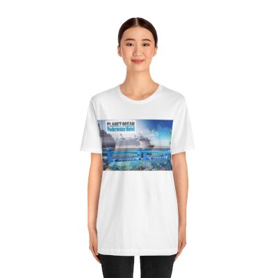 VIP Tour of Planet Ocean Underwater Hotel - Unisex Jersey Short Sleeve Tee