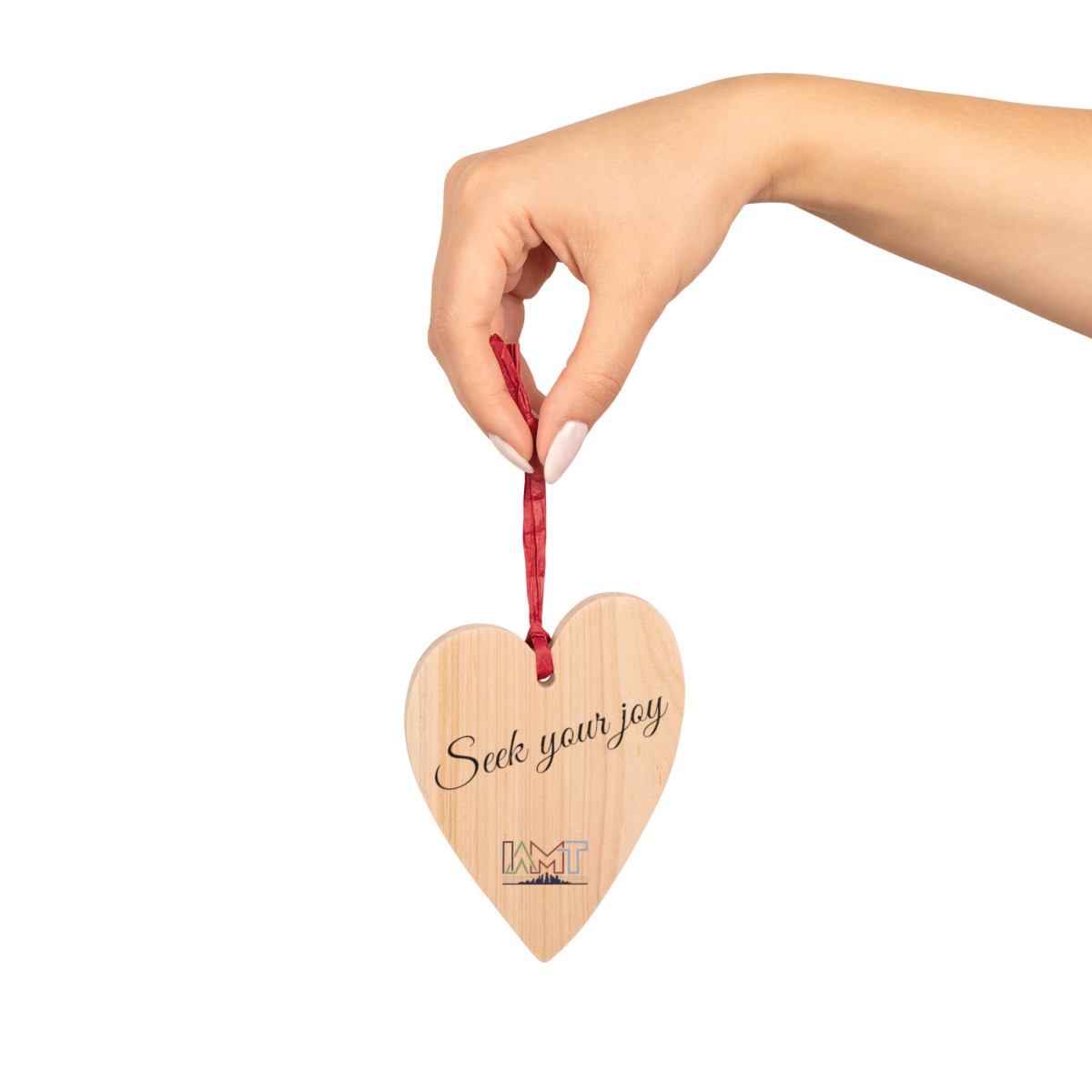 Seek your Joy Wooden Ornament/Magnet product main image