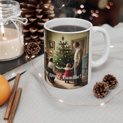 Frohe Weihnachten für Dich und Deine ganze Familie! - Ceramic Mug 11oz